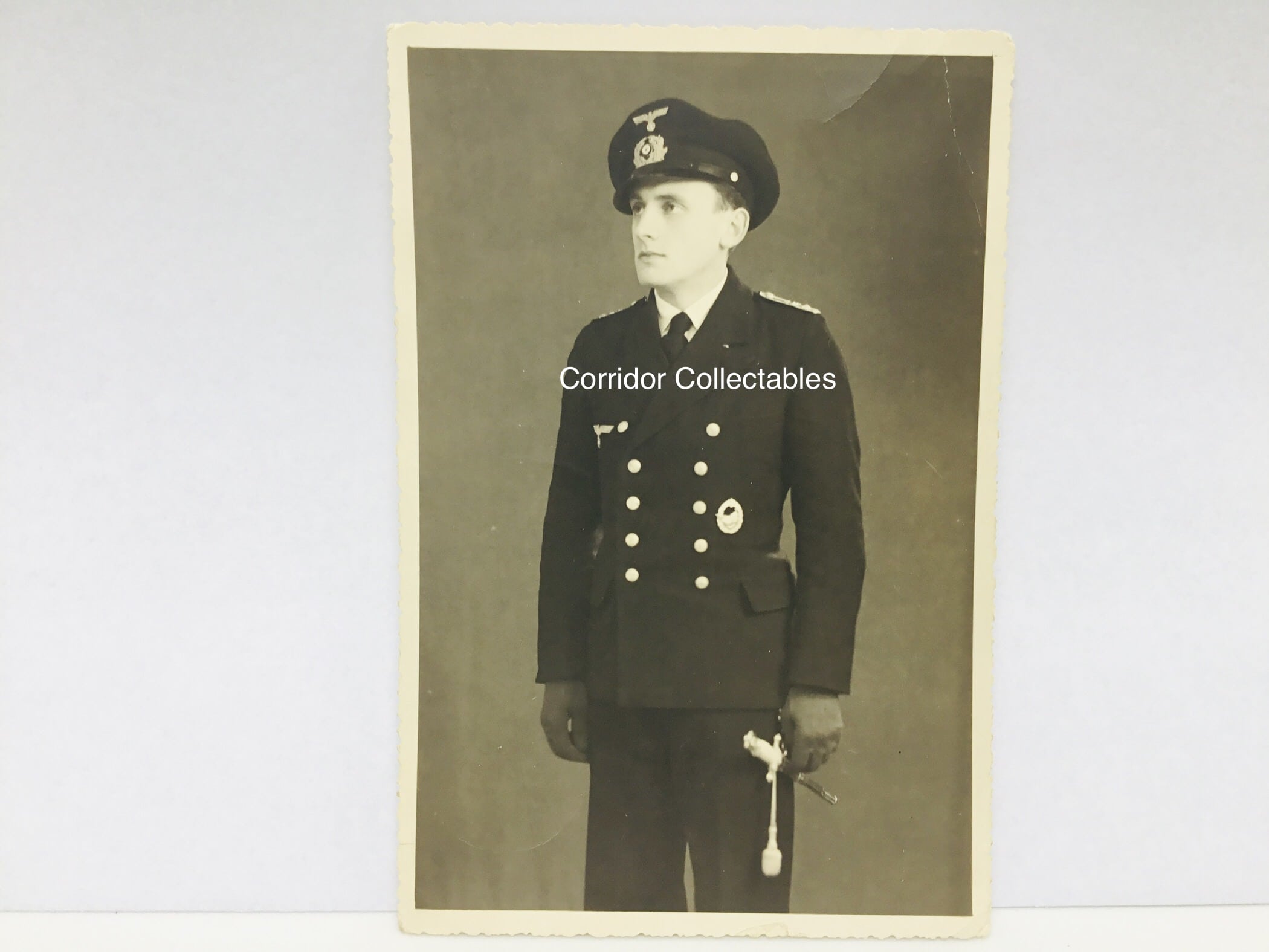 Kriegsmarine photo officer with Destroyer badge