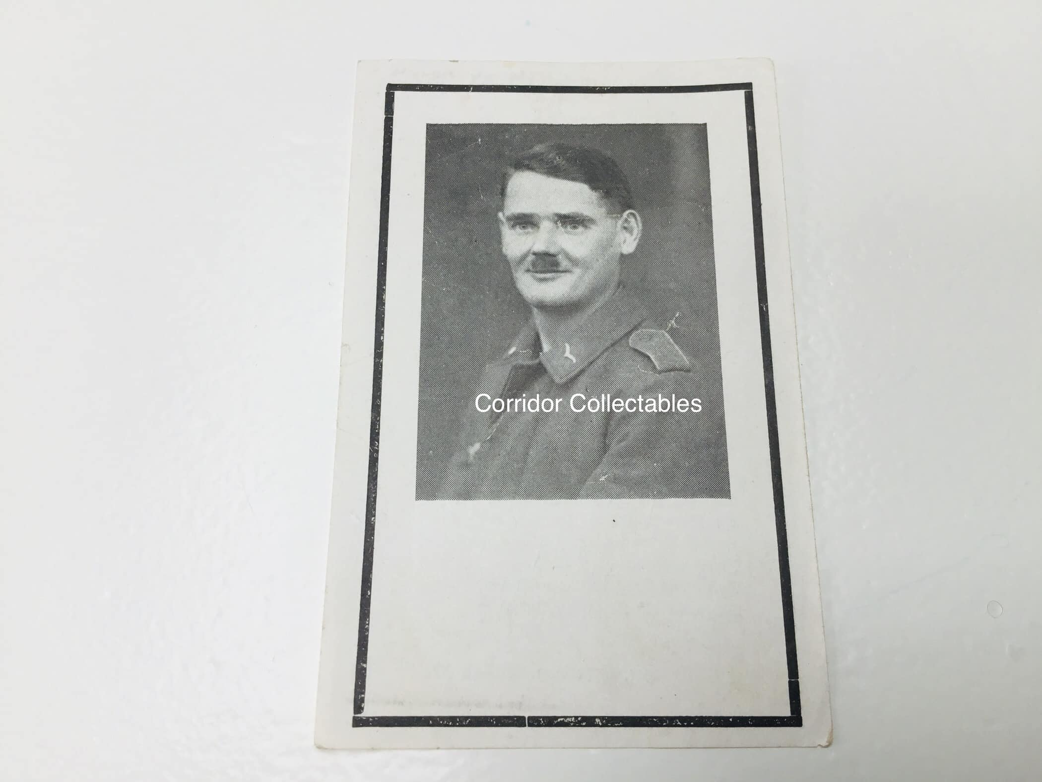 Death card Ammerzoden - Den Bosch 1944