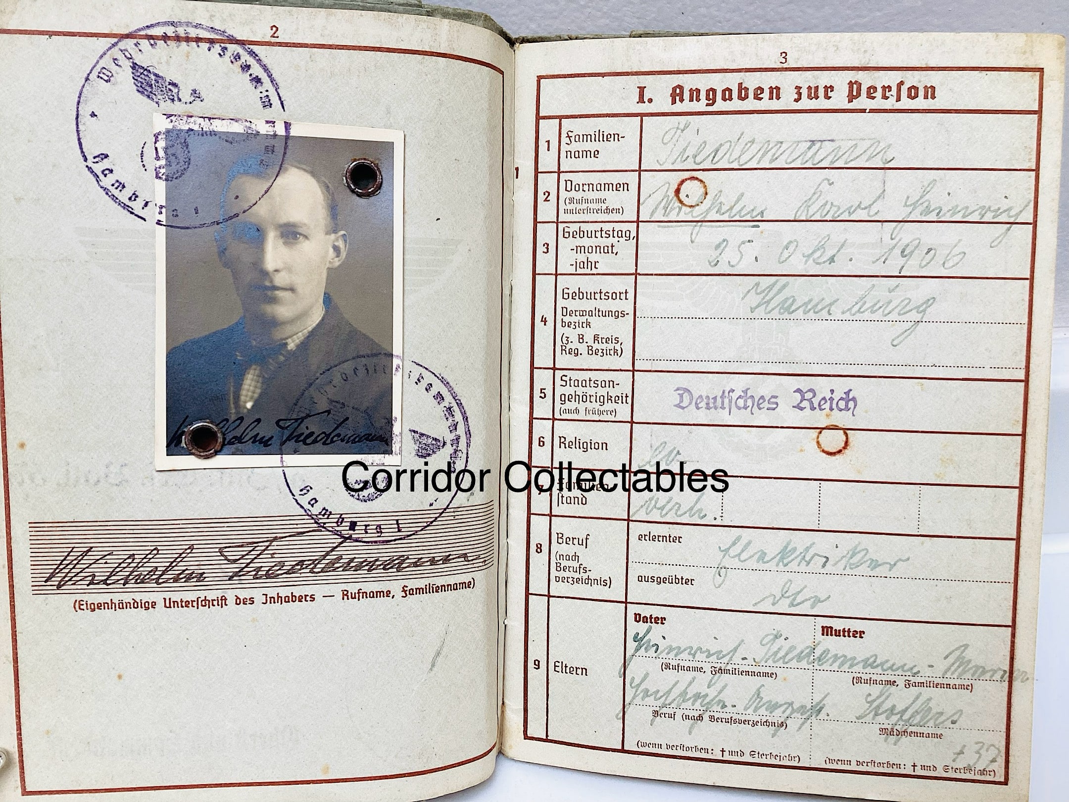 Wehrpass IR377 - 225. ID Holland - Belgium Vinkt Massacre